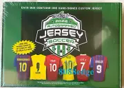 2022 LEAF AUTOGRAPHED SOCCER JERSEY FACTORY SEALED BOX: MESSI/PELE/HASLAND/CR7 ?