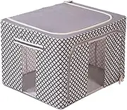 Storage Bags Clothes storage bag, Foldable Fabric Wardrobe Storage for Dets Clothes Beddings for Shelves, Toys, Clothes
