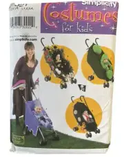 Simplicity Sewing Pattern 4021 Costumes and Stroller Decorations Toddler