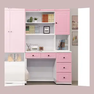 粉紅色3.8尺書桌(不含上櫃) 23062560005