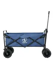 [Gardeon] Foldable Wagon Cart Trolley in Blue