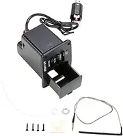 EXQUIMEUBLE 1 Set Ukulele Pickup Equalizer Preamp Accessory Durable Instrument Part for Easy Amplifier Connection Balanced Tuning Simple Installation present for Music Lovers