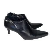 Ralph Lauren Women's Vintage made in Italy Ankle Boots size 6.5 Pointy Toe