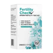 Fertility Check by Ondo Science – at-Home Male Fertility Sperm Test Kit (2-Pack)