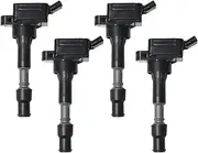 4Pcs Car Ignition Coil Compatible With HYUNDAI ELANTRA 2.0L 2015-2019 OPTIMA 2.0L 122cid 2017-2019 K5 SOUL FORTE 273002E601 UF816