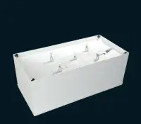 在飛比找Yahoo!奇摩拍賣優惠-秋雲雅居~客製化獨立浴缸 任何尺寸皆可訂製為四面牆獨立浴缸 