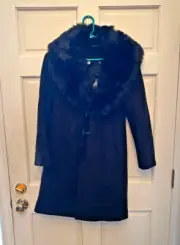 White House Black Market Signature Car Coat Color Black Size 2 New With Tags