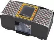 Card Shuffler 2/4/6 Deck, Automatic Electric Playing Card Shuffler, Battery Oper