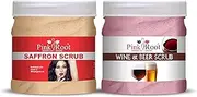 Saffron Scrub 500gm with Wine & Beer Scrub 500gm