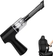 Car Vacuum Portable Cordless - Hand Held Vacuum Cordless | 4000pa Wireless Handheld Car Vacuum Cleaner Strong Suction | Rechargeable Dust Cleaner Hand Vacuum for Car Desk Pet Hair Keyboard Home