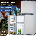 GECKO 125L Portable Fridge Refrigerator 12V/24V/240V Upright Motorhome Caravan