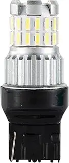 Areyourshop T20 7443 W21/5W LED Brake Reverse Light Bulb Canbus Error Free 6500K White