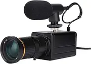 4K HD Camera Computer Camera USB Webcam 10X Optical Manual Focus Auto Exposure Compensation Comaptible with Window XP/7/10 Li Android Plug & Play with Microphone for Camera with Microphone