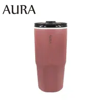 在飛比找博客來優惠-【AURA 艾樂】簡約真陶瓷激凍杯/保溫杯800ml 粉紅