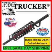 Black Widow 27" CB Ham Red Open Coil Antenna 15,000 Watt 26.0-29.0 MHz USA Made
