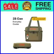 RTIC 28 Can Everyday Soft Cooler, 27 qt Collapsible with Bottle Opener, Olive