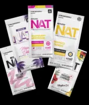 Pruvit Keto OS NAT Ketones Caffeine Free w/Hibiscus, Cotton Candy, Mango 5 pk