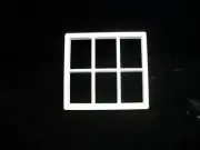 Window: Georgian 6 Pane dormer Window Jacksons Miniatures 1/12 scale B09
