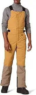 [Amazon Essentials] Men's Water-Resistant Insulated Snow Bib Overall