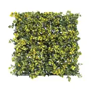 20" Artificial Yellow Reineckea Carnea Mats Wall Hedge Home Office Decor