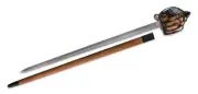 Scottish Basket Hilt Back Sword 1566 Carbon Steel Live Blade Antique Finish
