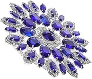 HOODANCOS DIY Rhinestone Brooch Patch for Clothing Creative Shape Garment Decor Adhesive Backing Suitable for Dresses Jeans Bags Lightweight Applique for Easy Application