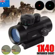 Red/Green Dot Laser Sight Scope for Hunting Airsoft Gun Rifle Rail Mount NEW