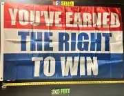 Motivation Flag FREE USA SHIP 49 Dorm Workout College Fitness Beer USA Sign 3x5'