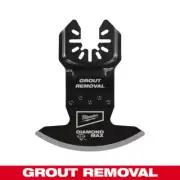 Universal Fit OPEN-LOK Diamond MAX Diamond Grit Grout Removal Multi-Tool Blade (