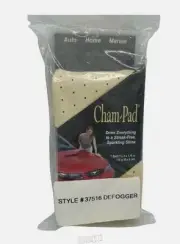 Cham Pad 100% Oil Tanned Genuine Chamois Leather Cleans Dries Everything New