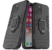 Case for iPhone 11 Pro,Hybrid Heavy Duty Protection Shockproof Defender Kickstand Armor Case Cover,Black