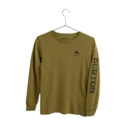 Burton Elite Long Sleeve Tee Kids in Martini Olive - Size S -