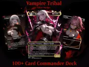 Vampire Tribal Commander Deck Edgar Markov Complete EDH Proxy Deck
