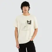 [Thrills] Hemp Transformation Merch Tee Unbleached White