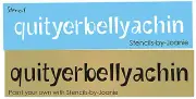 Stencils by Joanie Quityer belly achin Country Whining Farmhouse DIY Craft Signs