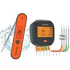 Rechargeable Digital BBQ Meat Thermometers with Alarm Timer