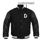 Bespoke Initial Varsity Bomber Jacket