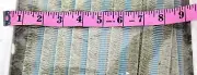 CONSO Trim 21222HEL05 Blue Double Side Gold Fringe Tassel 1.5" W sold by 1/2 yd