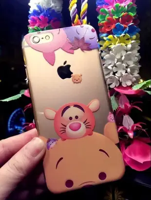 三星NOTE3/4迪士尼Q版卡通 Tsum 超薄S6/S7 edge防摔 多型號 oppo iphone 手機殼