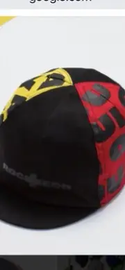 Rapha Rivals Cycling Cap- Black/red/yellow- New W Tag- One Size