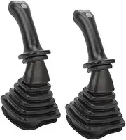 Rynplex 2Pcs Excavator Joystick Handles with Dust Cover, for Doosan DH DX150 215 225 300 37020119C Excavator Joystick