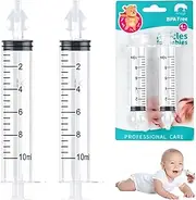 Anluomania Nasal Shower, Pack of 2 Nose Washer, Professional Nose Rinse, Reusable Nose Rinse for Babies, 10 ml Nose Wash Cleaner, Safe and Comfortable, Transparent