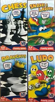 Mini Magnetic Travel Board Games - Chess , Ludo , Snakes and Ladders, Draughts