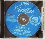 1980 Cadillac Deville Eldorado Fleetwood Seville Shop Service Repair Manual CD (for: Cadillac)