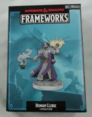 Dungeons & Dragons Frameworks Male Human Cleric Miniature Wizkids 75071