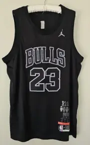 Nike - Michael Jordan - Sz52 - Chicago Bulls - Black MVP Swingman - NBA - Jersey