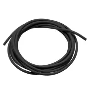 Natural Latex Rubber Tubing 1.7mm ID 4.5mm OD 10ft Black Highly Elastic