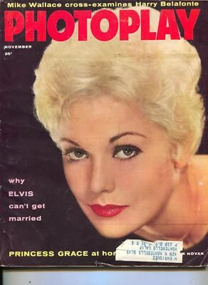 MAG: Photoplay-Kim Novak-Elvis-Jane Russell-Frank Sinatra-Nov-1957