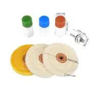7Pcs Hard Metal Scratch Removal Buffing Polishing Pads Kit