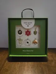 Mixed Novelty Wine Charms - Kate Spade New York x Target Gold